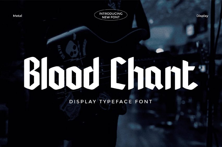 Blood Chant Font