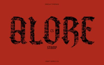 CS Alore Stamp Font