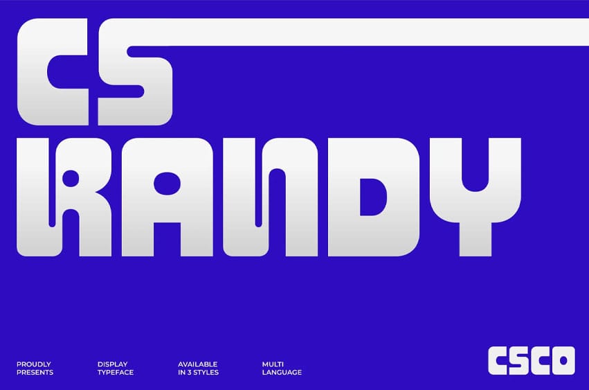 CS Randy Font