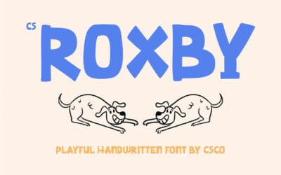 CS Roxby Font