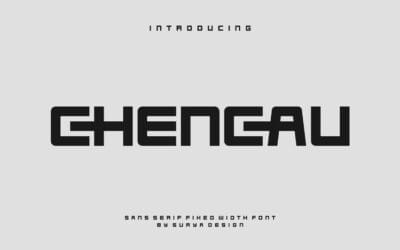 Chencau Font