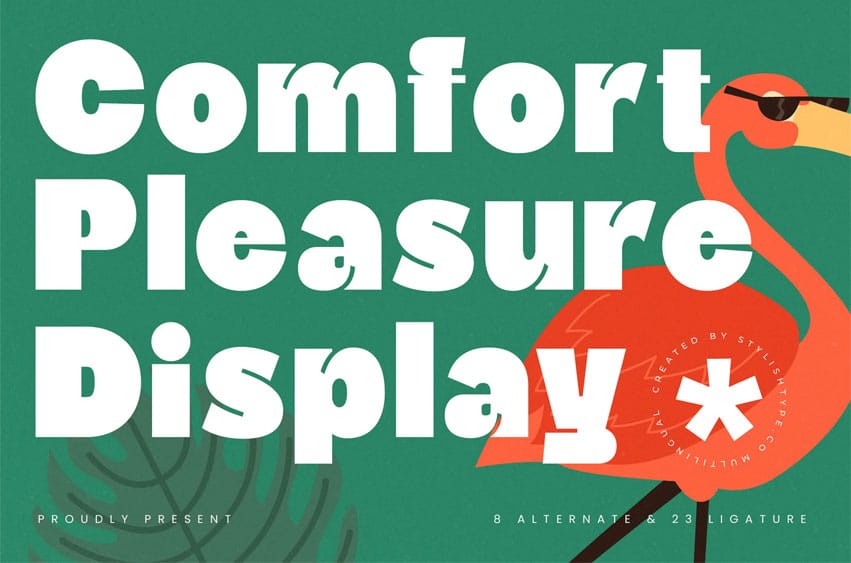 Comfort Pleasure Font