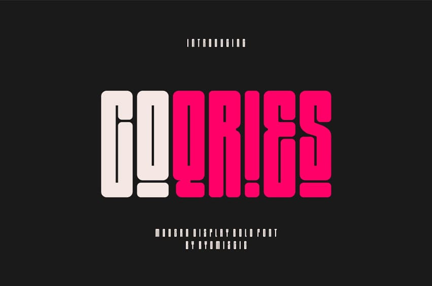 Coqries Font