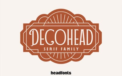 Decohead Font