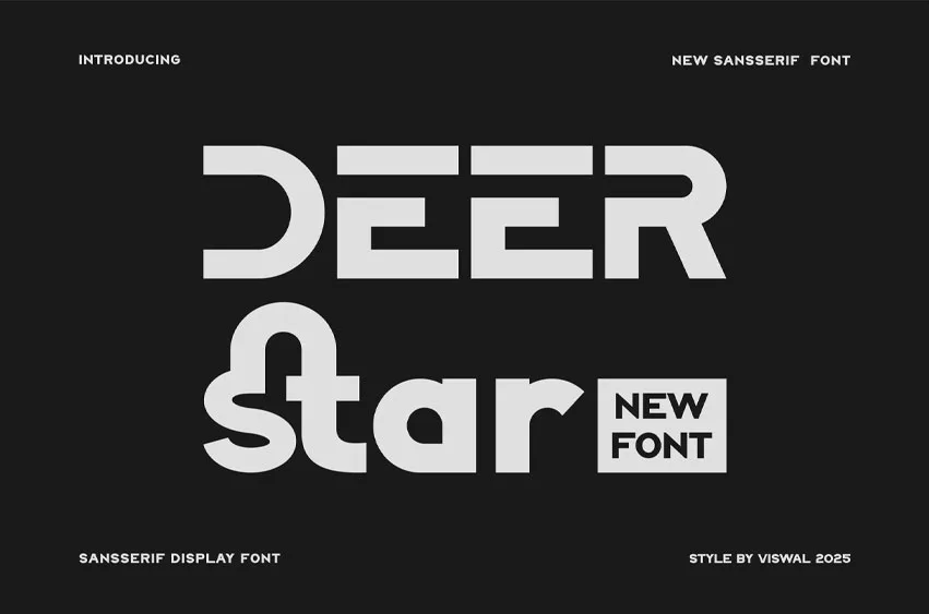 Deer Star Font