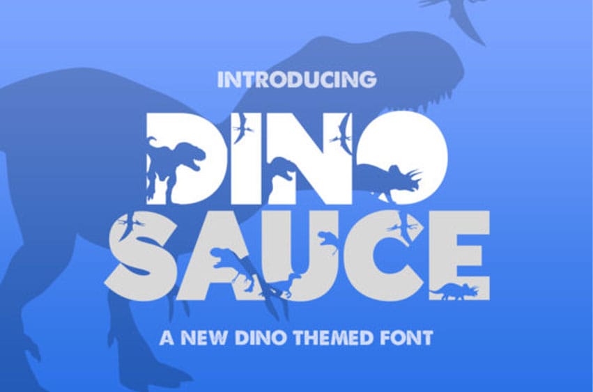 Dinosauce Font