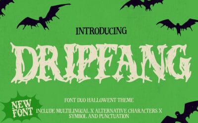 Dripfang Font