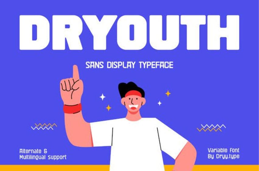 Dryouth Font