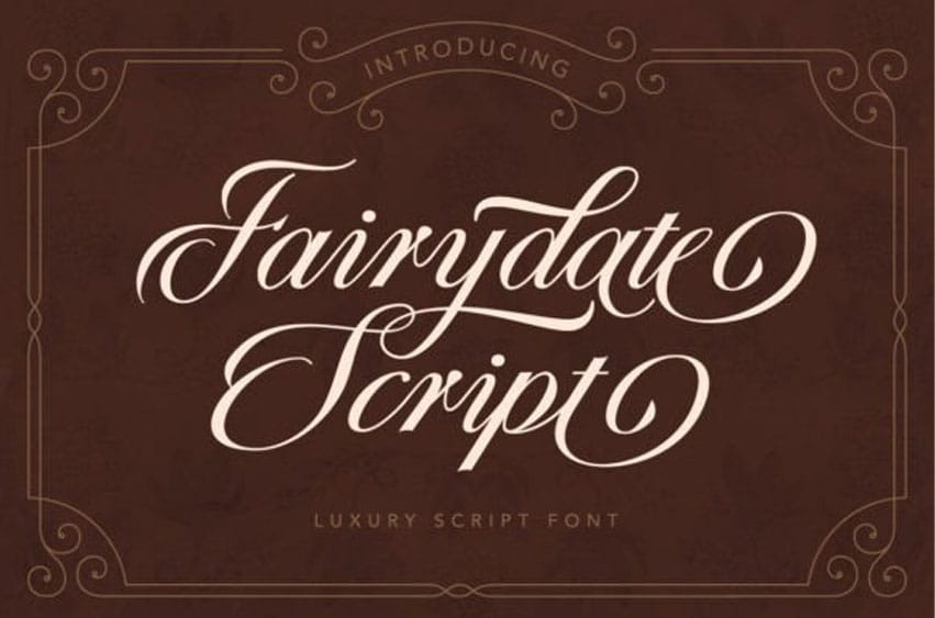Fairydate Font