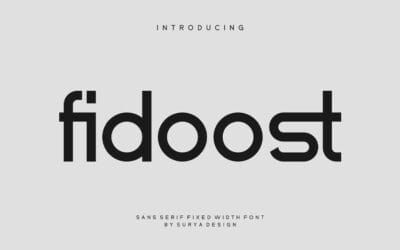 Fidoost Font