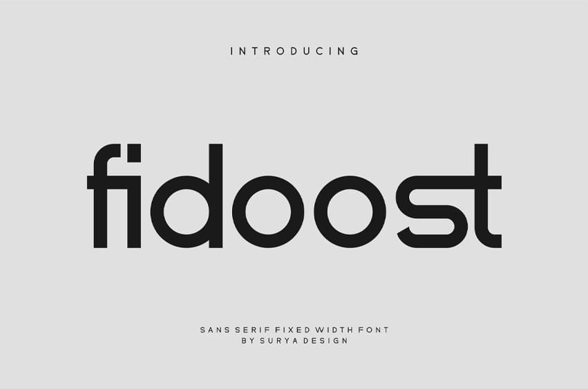 Fidoost Font