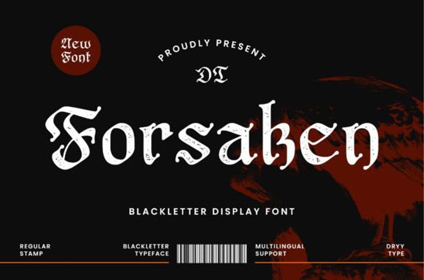 Forsaken Font