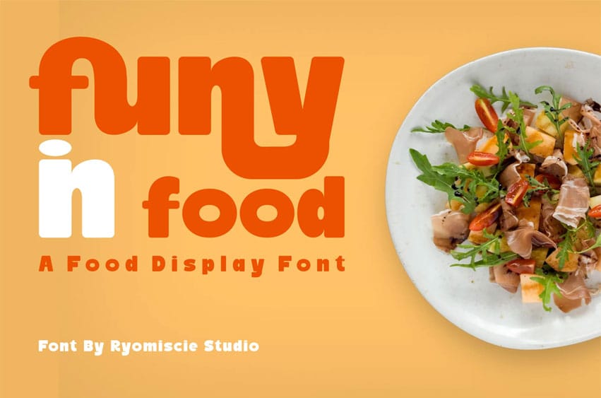 Funy In Food Font