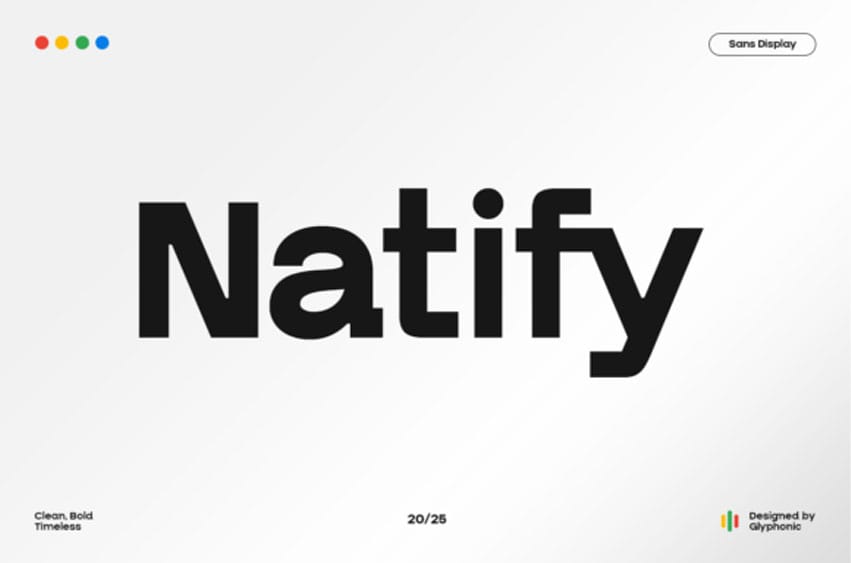 Gc Natify Font