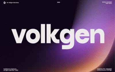 Gc Volkgen Font