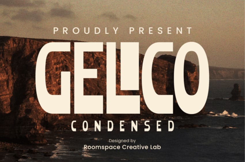 Gelico Condensed Font