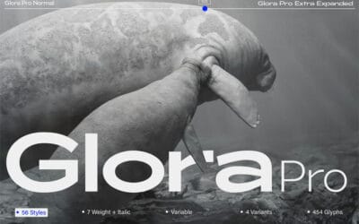Glora Pro Font