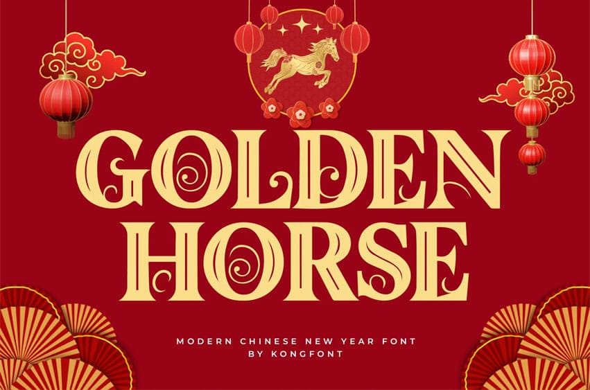 Golden Horse Font
