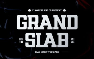 Grand Slab Font