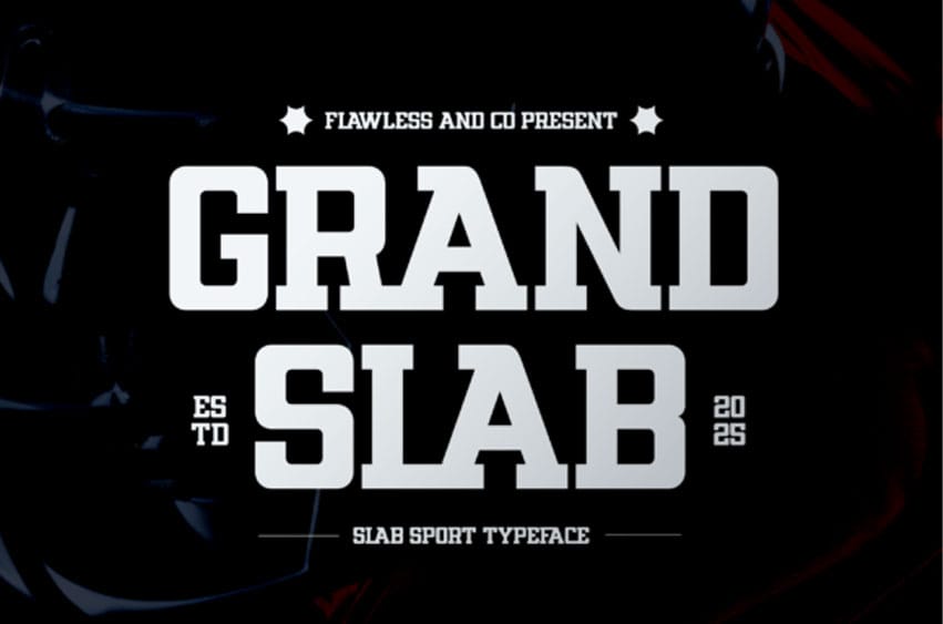 Grand Slab Font