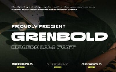 Grenbold Font