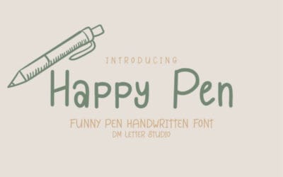 Happy Pen Font