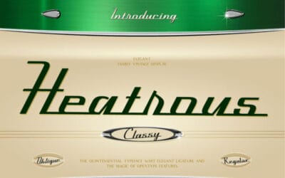 Heatrous Font