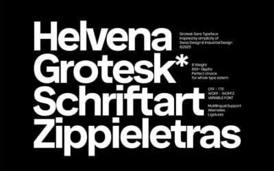 Helvena Grotesk Font