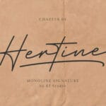 Hertine Font