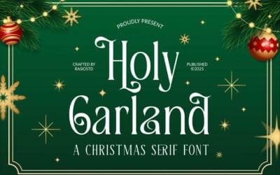 Holy Garland Font