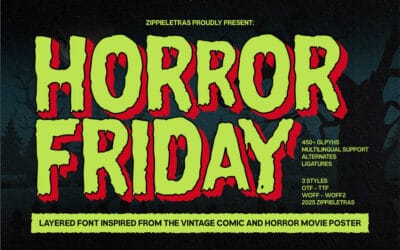 Horror Friday Font