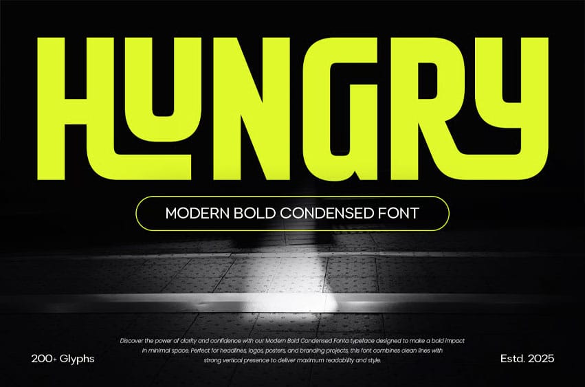 Hungry Font