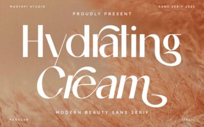 Hydrating Cream Font