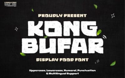 Kong Bufar Font