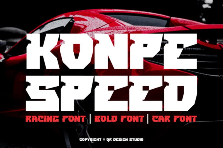 Konpe Speed Font