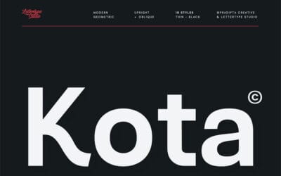 Kota Sans Font