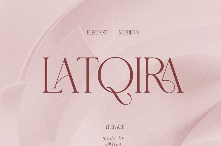 Latqira Font