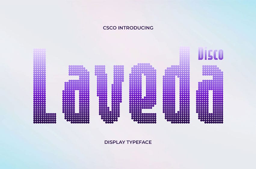 Laveda Disco Font