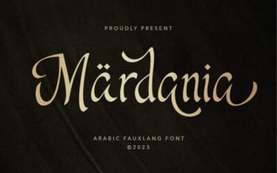 Mardania Font