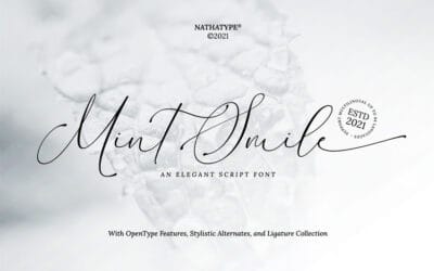Mint Smiles Font