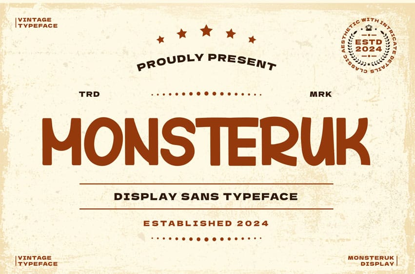 Monsteruk Font