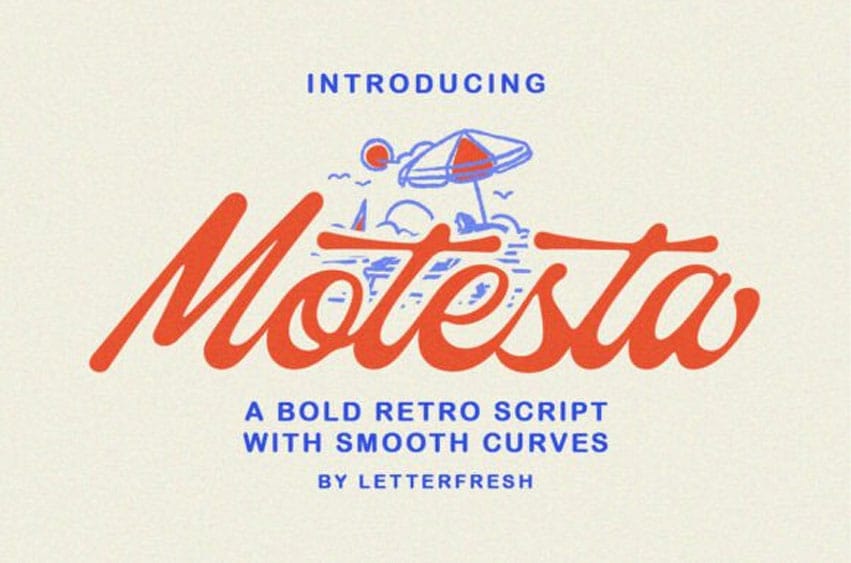 Motesta Script Font