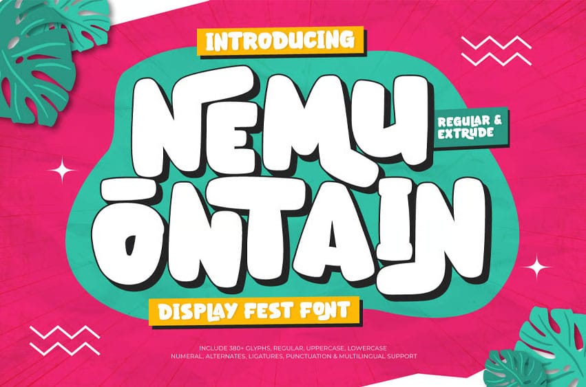 Nemu Ontain Font
