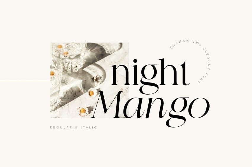 Night Mango Font