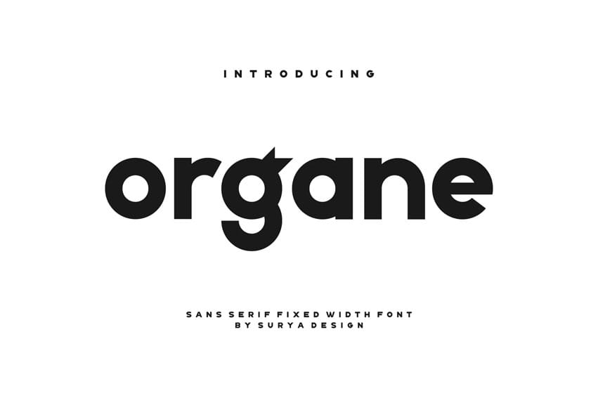 Organe Font