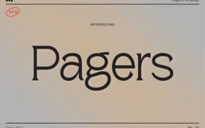 Pagers Font