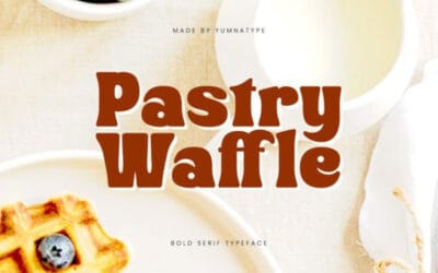 Pastry Waffle Font