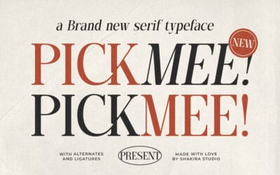 PickMee Font