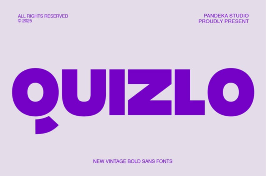 Quizlo Font