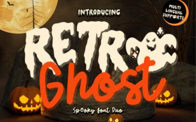 Retro Ghost Font